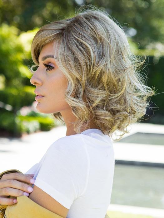 SYNTHETIC LACE FRONT WIG (BASIC CAP) MY049- FREE FLORAL HEADBAND - hui koes