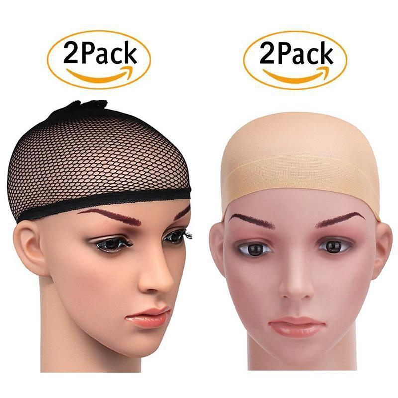 Mesh / Net Wig Cap Hat Nylon Stretch Elastic Snood - hui koes