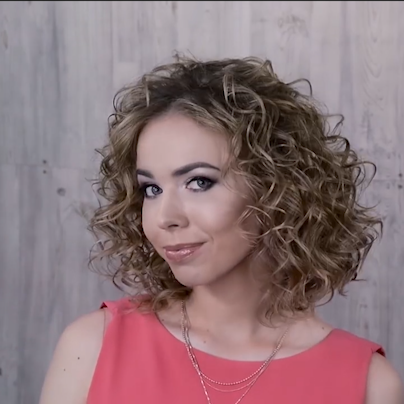 TressAllure Modern Curls | HF Synthetic Wig